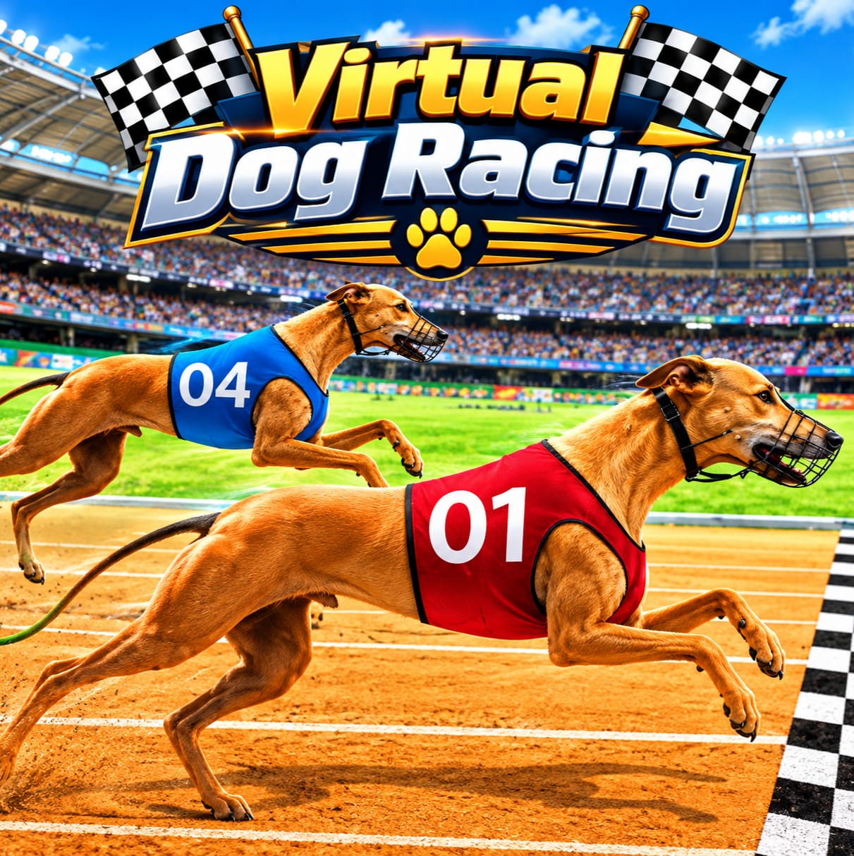 Virtual! Dog Racing